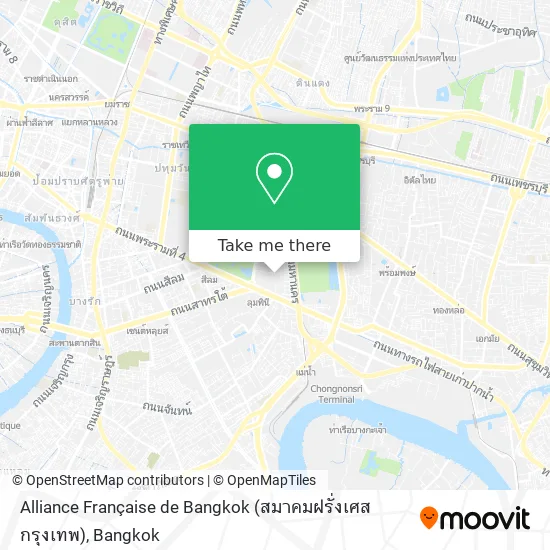 Alliance Française de Bangkok (สมาคมฝรั่งเศสกรุงเทพ) map