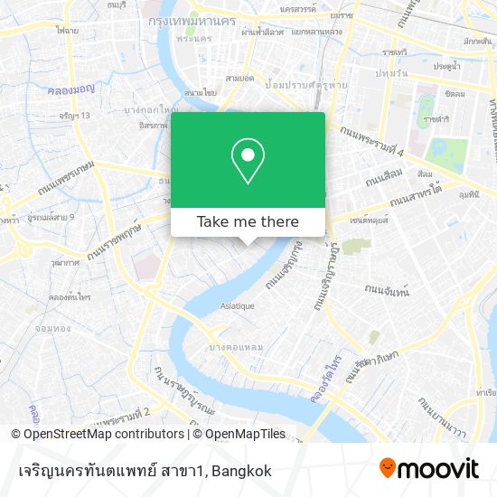 เจริญนครทันตแพทย์ สาขา1 map