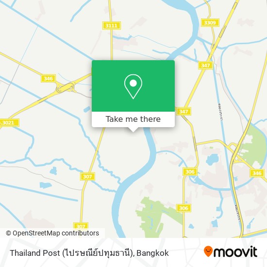 How To Get To Thailand Post ไปรษณ ย ปท มธาน In Muang Pathum Thani By Bus