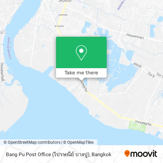 Bang Pu Post Office (ไปรษณีย์ บางปู) map