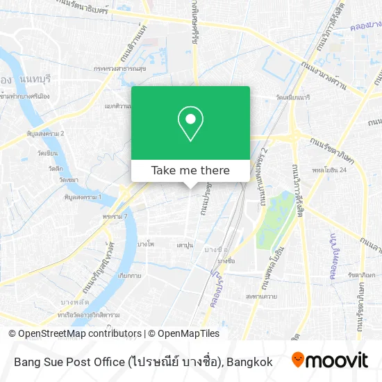 Bang Sue Post Office (ไปรษณีย์ บางซื่อ) map