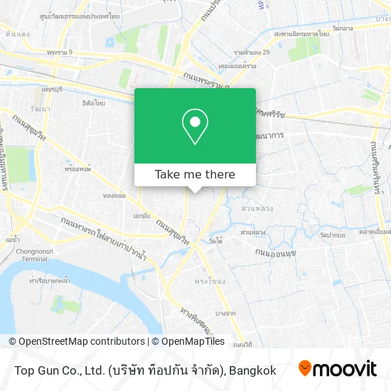 Top Gun Co., Ltd. (บริษัท ท็อปกัน จำกัด) map