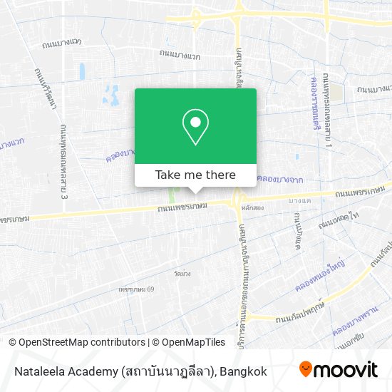 Nataleela Academy (สถาบันนาฏลีลา) map