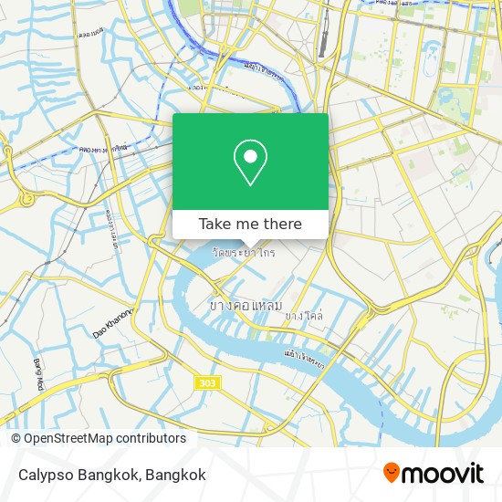 Calypso Bangkok map