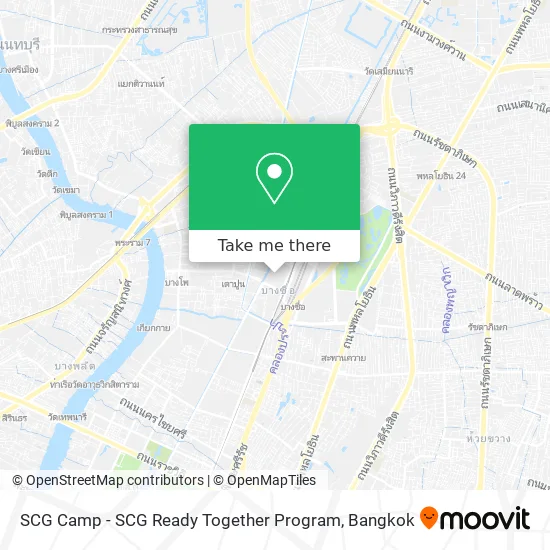 SCG Camp - SCG Ready Together Program map