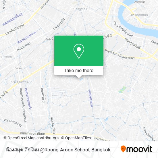 ห้องสมุด ตึกใหม่ @Roong-Aroon School map