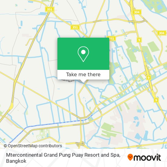 Mtercontinental Grand Pung Puay Resort and Spa map