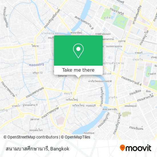 สนามบาสศึกษานารี map