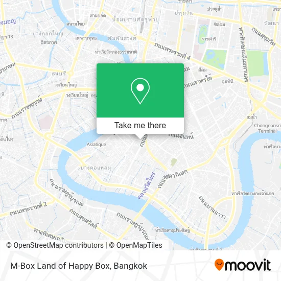 M-Box Land of Happy Box map