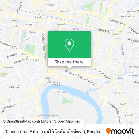 Tesco Lotus Extra (เทสโก้ โลตัส เอ็กซ์ตร้า) map