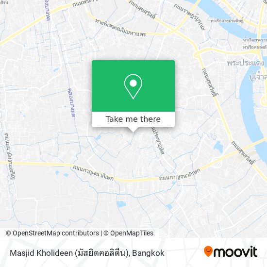 Masjid Kholideen (มัสยิดคอลิดีน) map