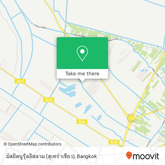 มัสยิดนูรุ้ลอิสลาม (สุเหร่าเขียว) map