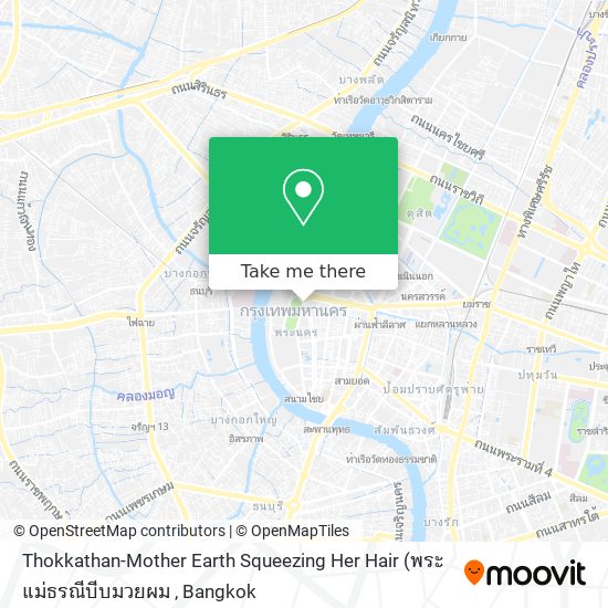 Thokkathan-Mother Earth Squeezing Her Hair map