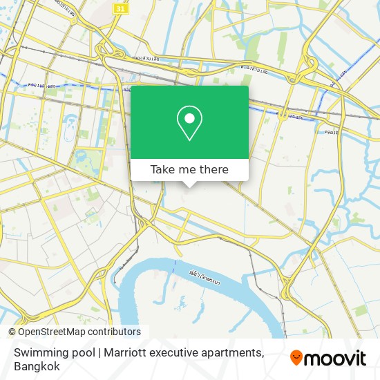 Swimming pool | Marriott executive apartments map