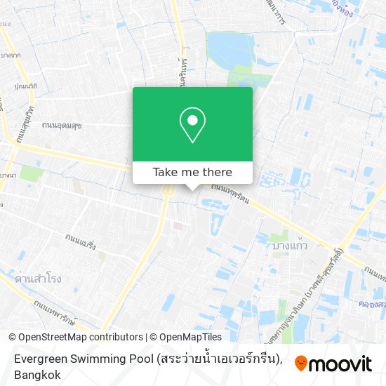 Evergreen Swimming Pool (สระว่ายน้ำเอเวอร์กรีน) map