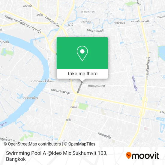 Swimming Pool A @Ideo Mix Sukhumvit 103 map