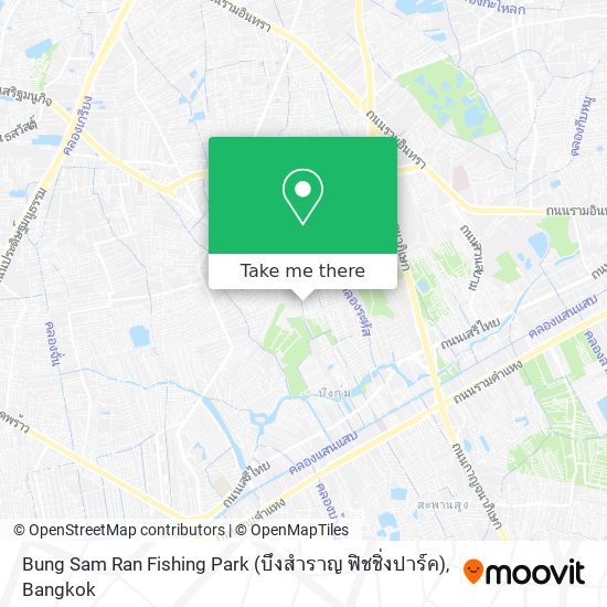 Bung Sam Ran Fishing Park (บึงสำราญ ฟิชชิ่งปาร์ค) map