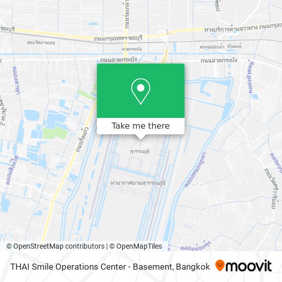 THAI Smile Operations Center - Basement map