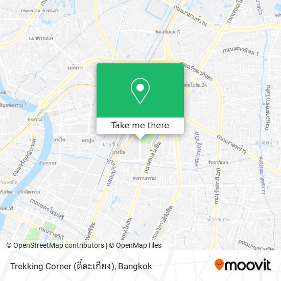 Trekking Corner (ตี๋ตะเกียง) map