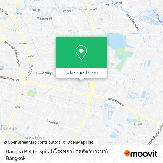 Bangna Pet Hospital (โรงพยาบาลสัตว์บางนา) map