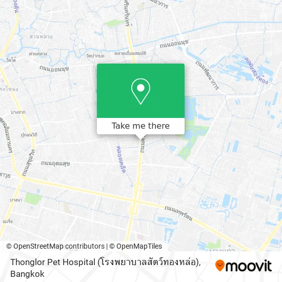 Thonglor Pet Hospital (โรงพยาบาลสัตว์ทองหล่อ) map