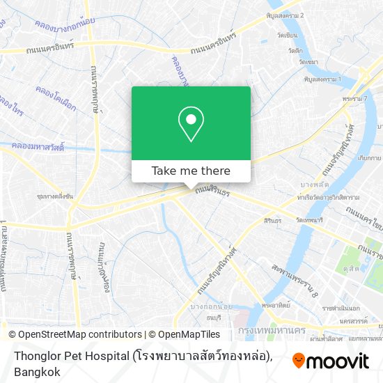 Thonglor Pet Hospital (โรงพยาบาลสัตว์ทองหล่อ) map