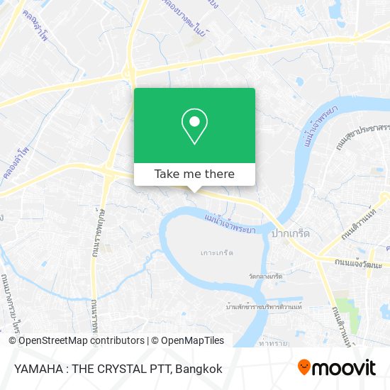 YAMAHA : THE CRYSTAL PTT map