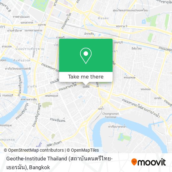 Geothe-Institude Thailand (สถาบันดนตรีไทย-เยอรมัน) map
