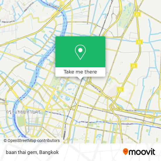baan thai gem map