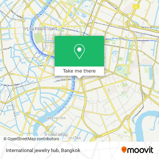 International jewelry hub map