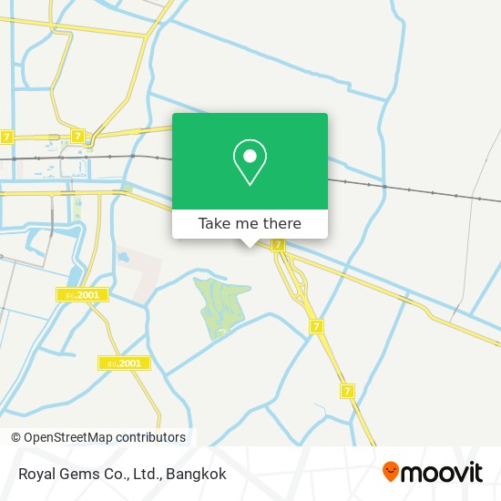 Royal Gems Co., Ltd. map