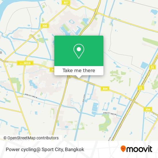 Power cycling@ Sport City map