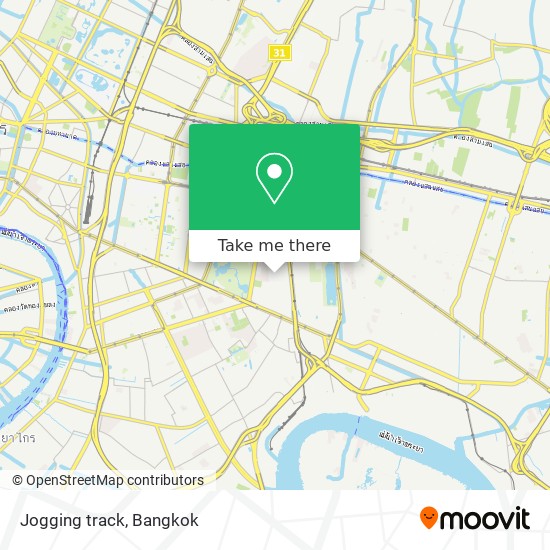 Jogging track map