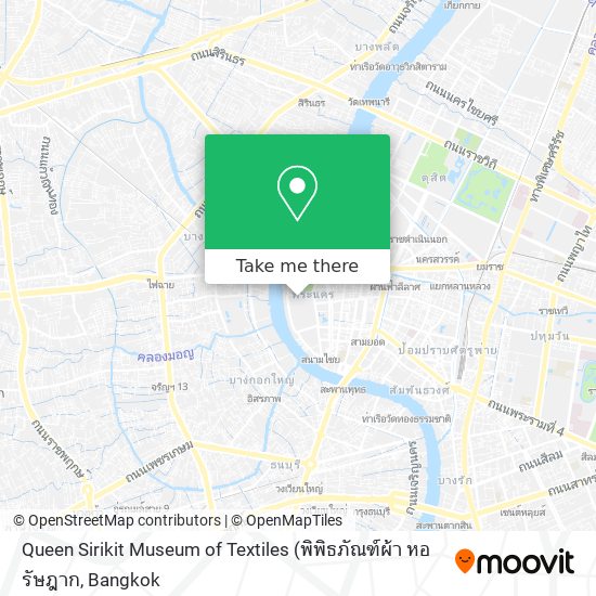 Queen Sirikit Museum of Textiles map