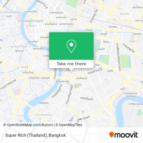 Super Rich (Thailand) map