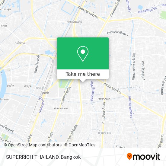 SUPERRICH THAILAND map