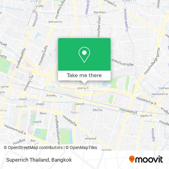 Superrich Thailand map