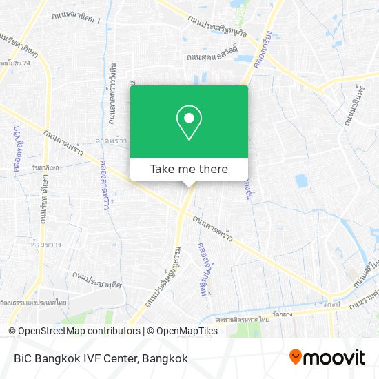BiC Bangkok IVF Center map