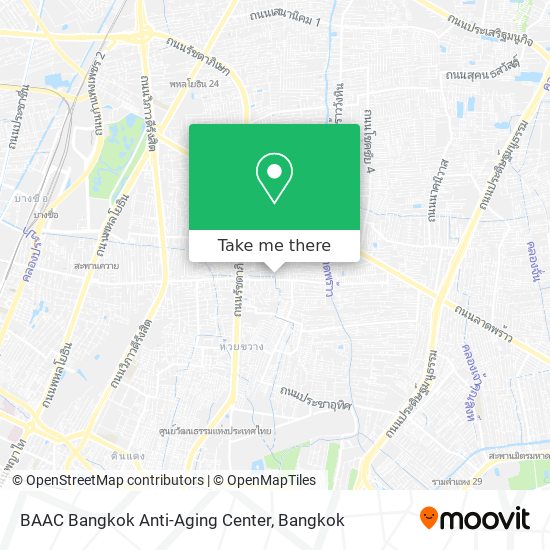 BAAC Bangkok Anti-Aging Center map