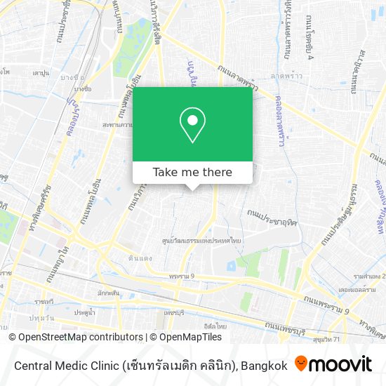 Central Medic Clinic (เซ็นทรัลเมดิก คลินิก) map