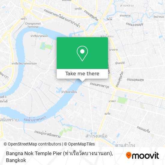 Bangna Nok Temple Pier (ท่าเรือวัดบางนานอก) map
