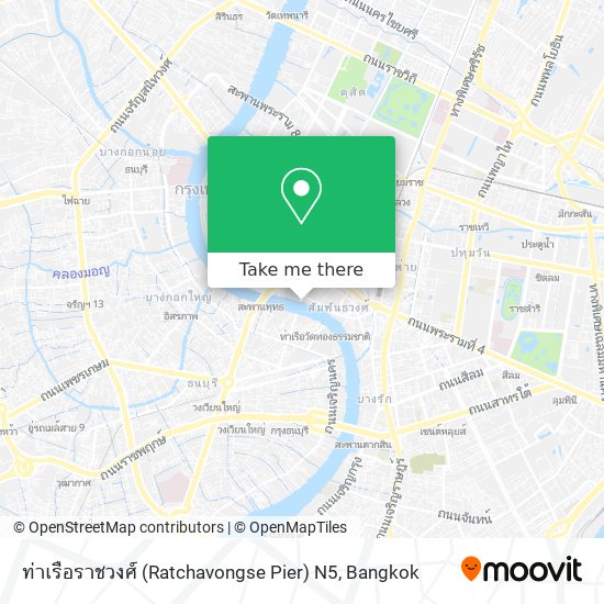 ท่าเรือราชวงศ์ (Ratchavongse Pier) N5 map