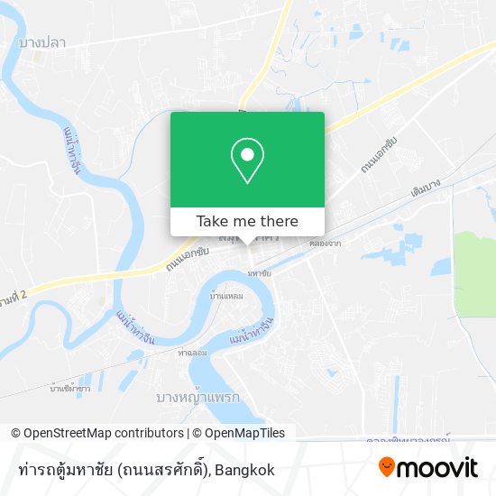 ท่ารถตู้มหาชัย (ถนนสรศักดิ์) map