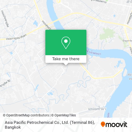 Asia Pacific Petrochemical Co., Ltd. (Terminal 86) map