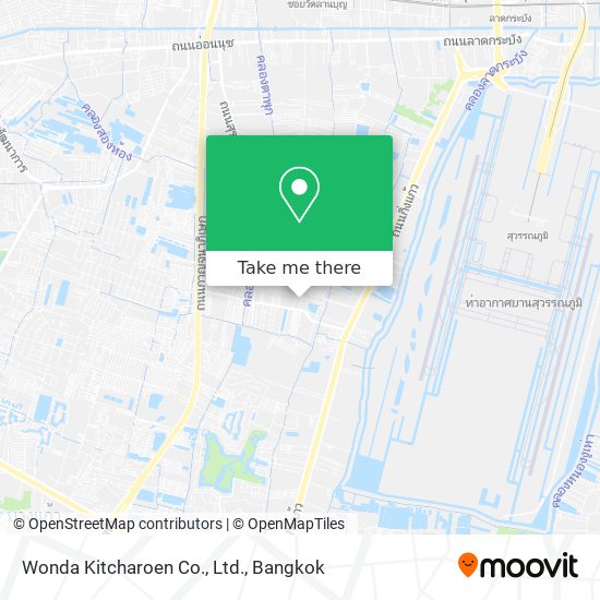 Wonda Kitcharoen Co., Ltd. map