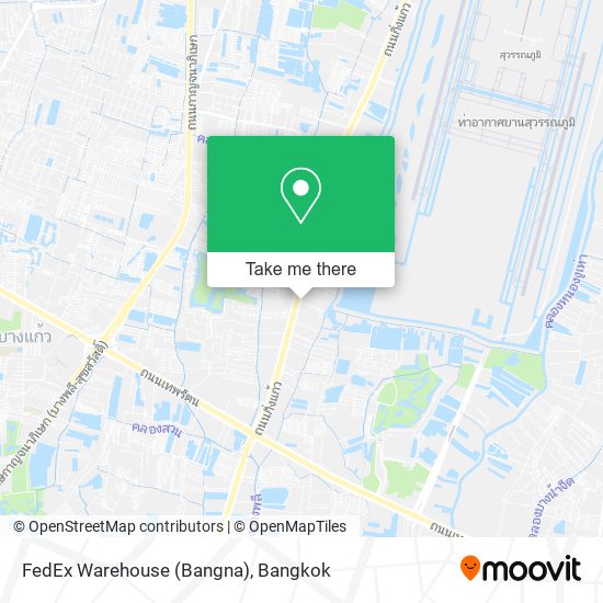 FedEx Warehouse (Bangna) map