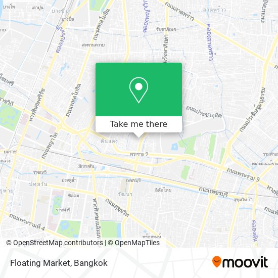 Floating Market map