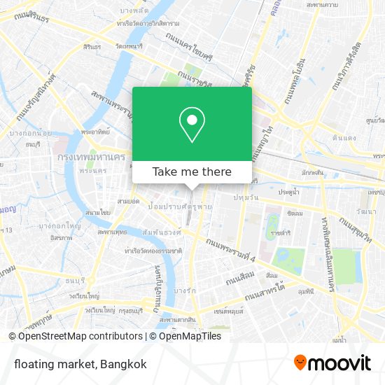 floating market map