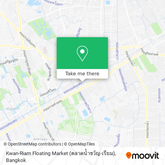 Kwan-Riam Floating Market (ตลาดน้ำขวัญ-เรียม) map