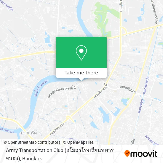 Army Transportation Club (สโมสรโรงเรียนทหารขนส่ง) map